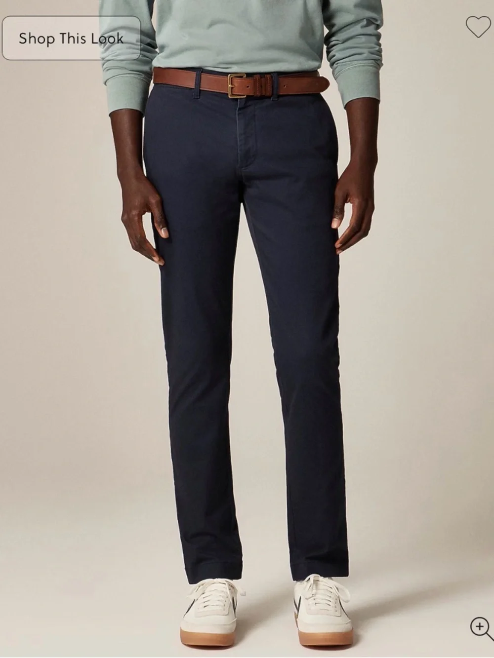 J. Crew Navy Men’s Stretch Chinos